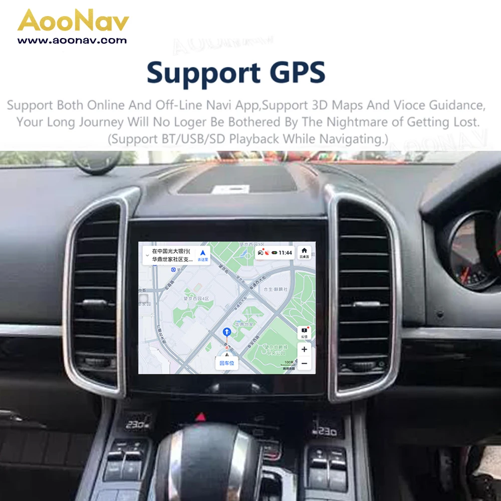 8.4 "Radio Per Porsche Cayenne 2010-2015 Android Touch Screen Auto Stereo Lettore Multimediale di Navigazione GPS wireless carplay