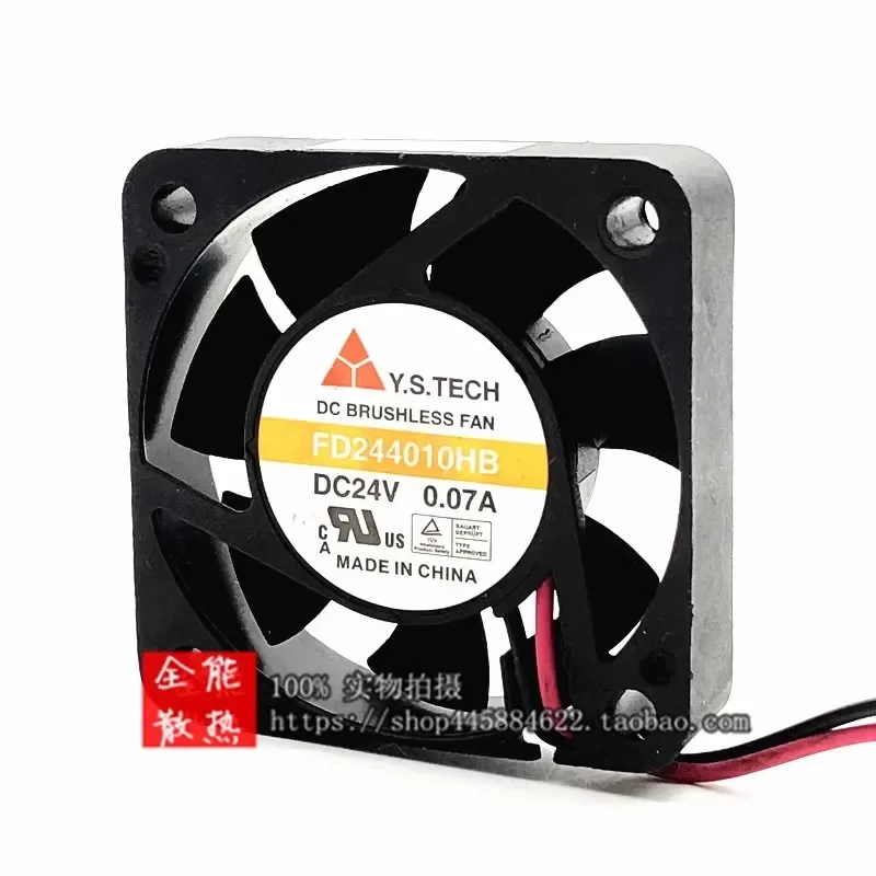 NEW Fan for Original Y.S.TECH FD244010HB 4010 24V 0.07A Cooling Fan 40*40*10MM