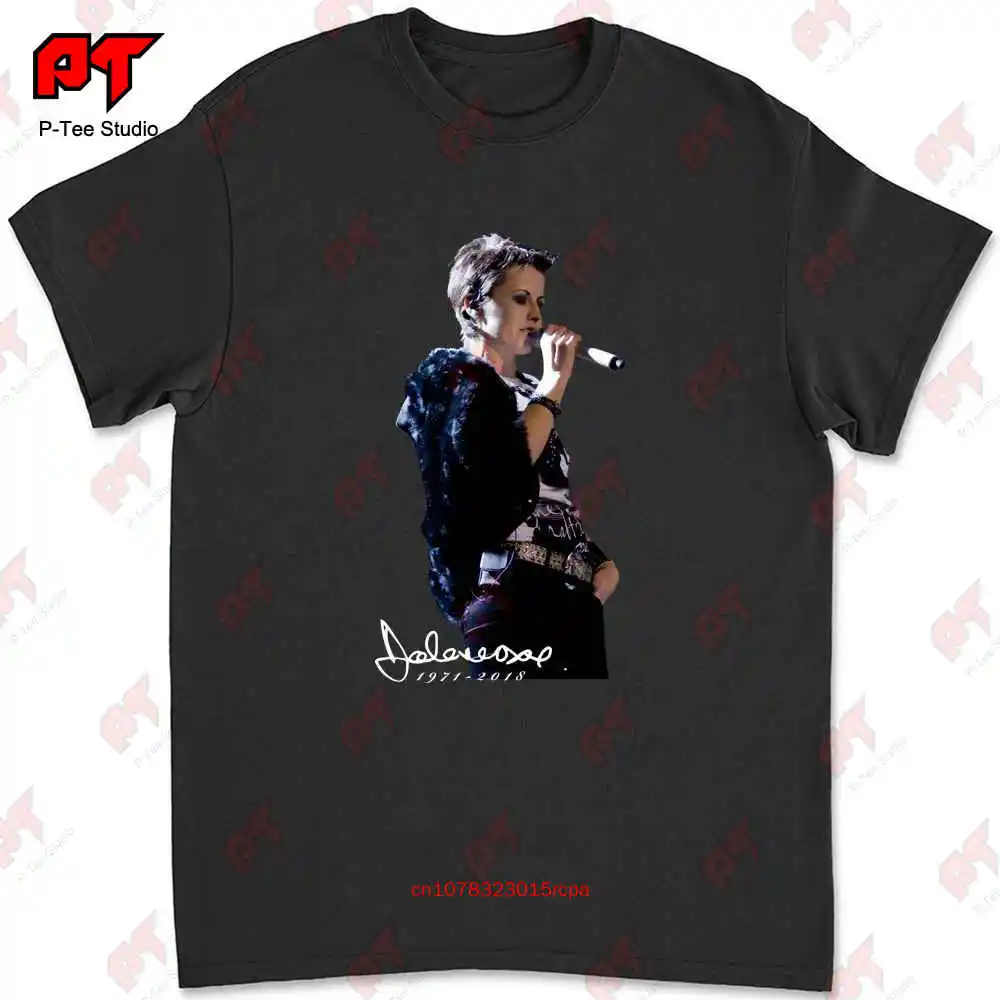 

The Cranberries Dolores O'Riordan Rip Men'S Black T Shirt 7AZI