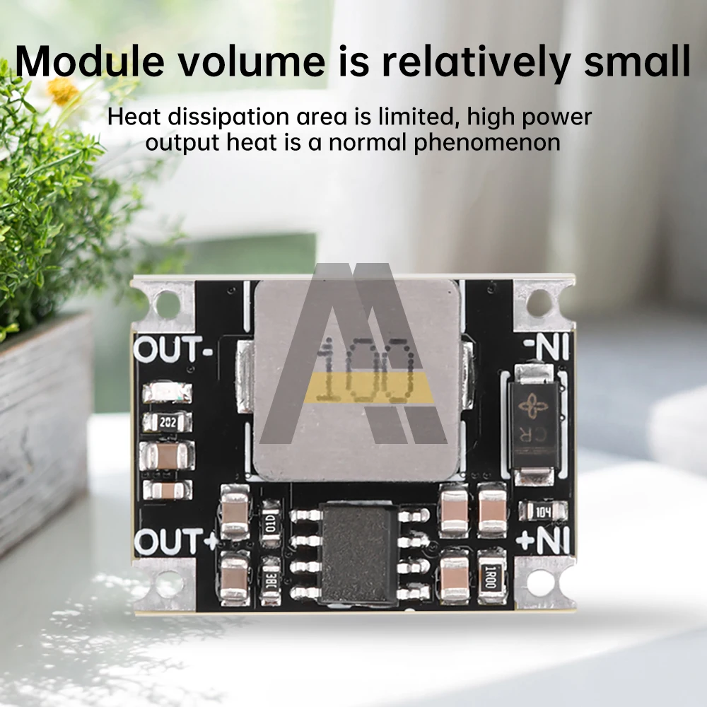 6V-40V to 3.3V/5V/12V High Power Regulator Module 5A DC-DC Buck Module Low Ripple DC Buck Power Supply Module