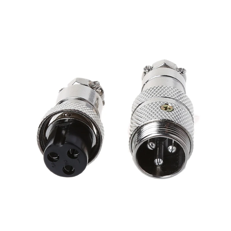 Conector macho aviación Gx16, enchufe 2/3/4/5/6/7/8 pines