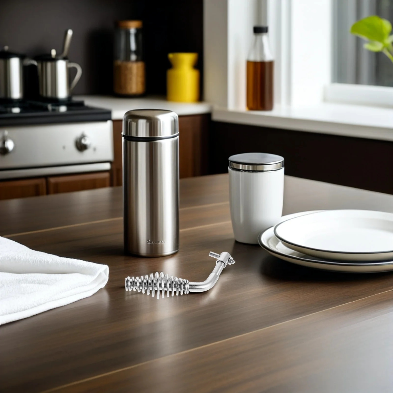 

2Pcs Wood Stove Handle Replacement Universal Fit Fireplace Door Handles Parts Heat Resistant Pull Door Handle for Stove Upgrade