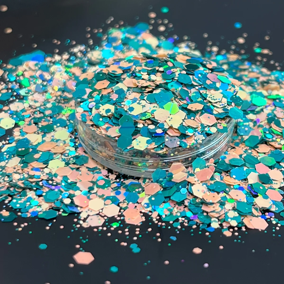 20g Glitter per unghie resina epossidica riempimento riempitivo arcobaleno Mix fai da te paillettes colorate per gioielli fai da te che fanno tazza Tumbler