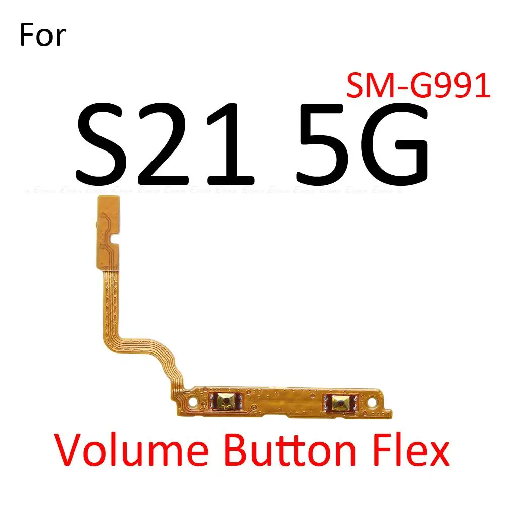 Power On Off Button Volume Switch Key Control Flex Cable Ribbon For Samsung Galaxy S20 FE S21 Ultra Plus 4G 5G Repair Part