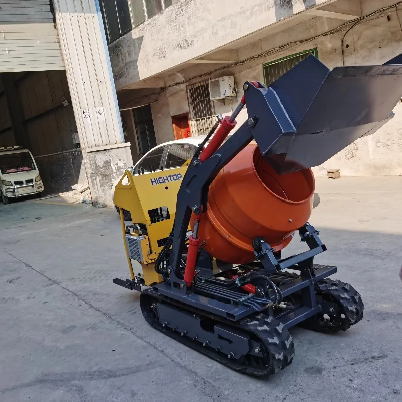 Hot Sale Mini Transit Mixer Truck 1 Cubic Meter Capacity For Small Engineering And Farm Construction mini transit mixer truck