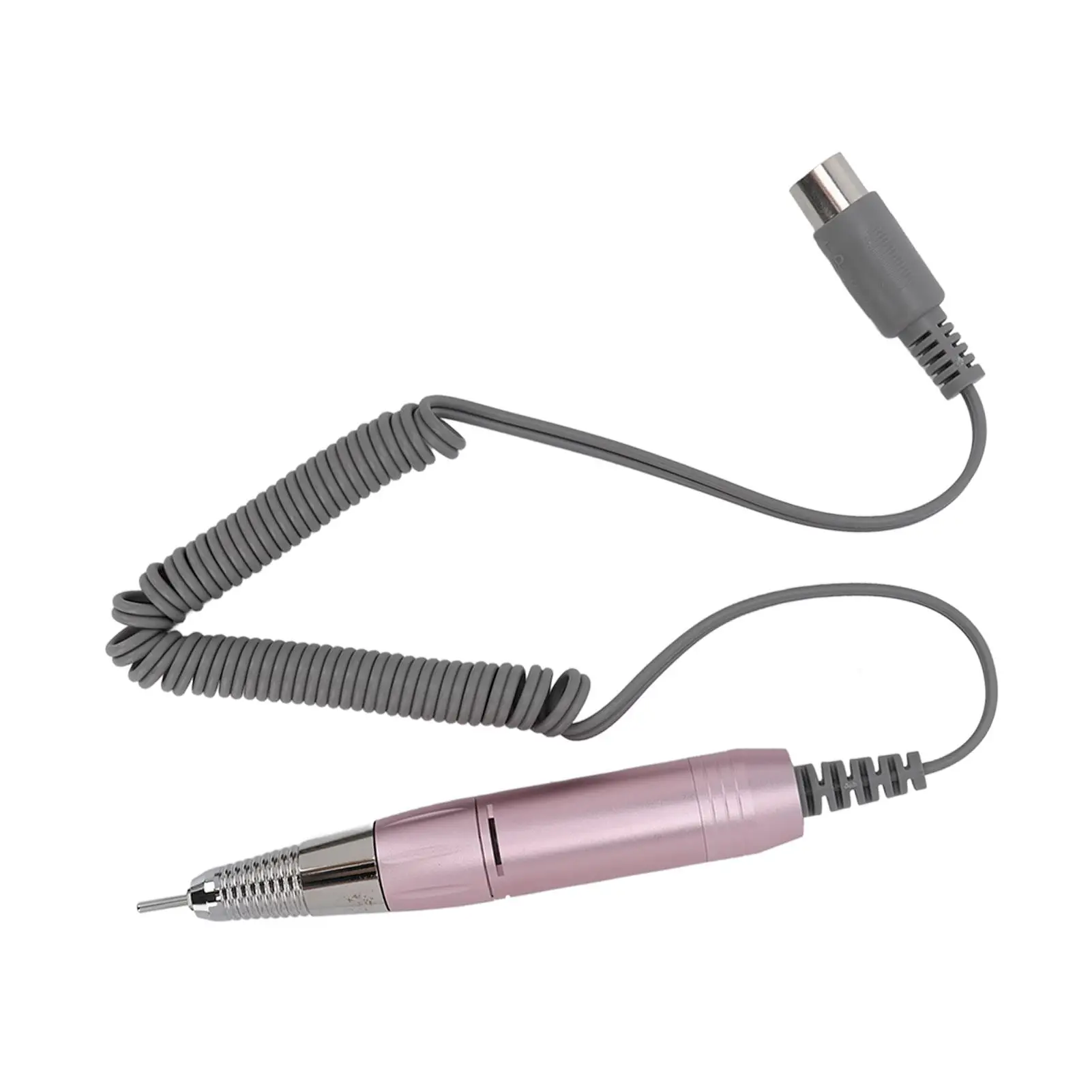 Adjustable Pink Nail Drill Machine Handle 0-3000RPM Metal Electric File for salon Pedicure Accessories