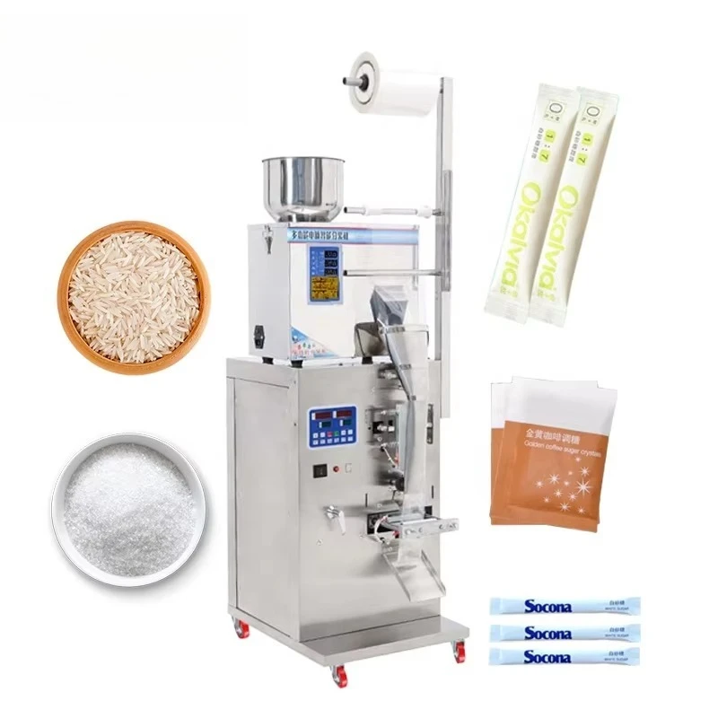 

Automatic Digital Control Particle Granule Rice Seed Grain Nuts Intelligent Weighing Sachet Filling Packing Machine