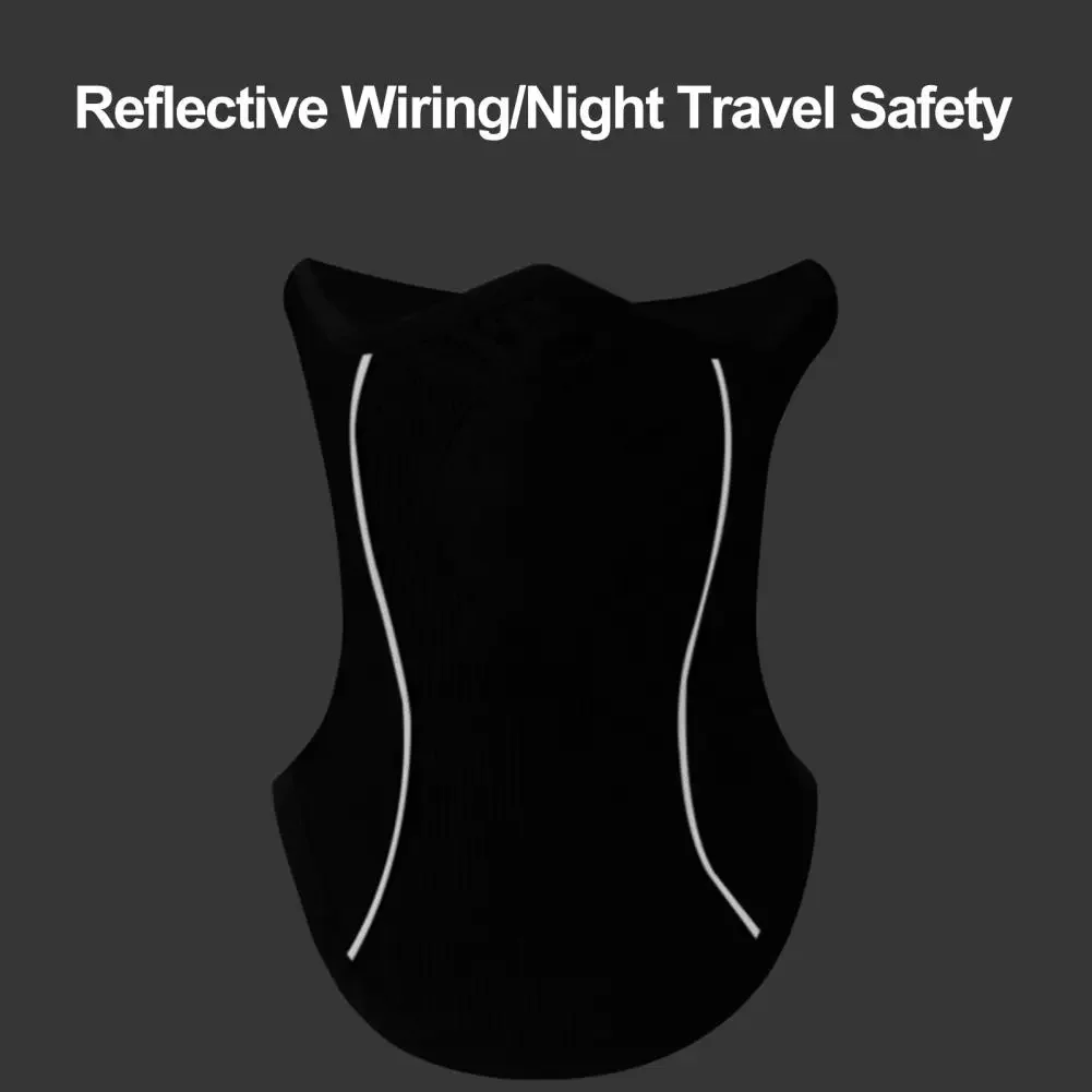 

Breathable Mesh Neck Gaiter Quick-drying Fabric Neck Gaiter Outdoor Riding Neck Warmer with Fleece Lining Breathable for Outdoor