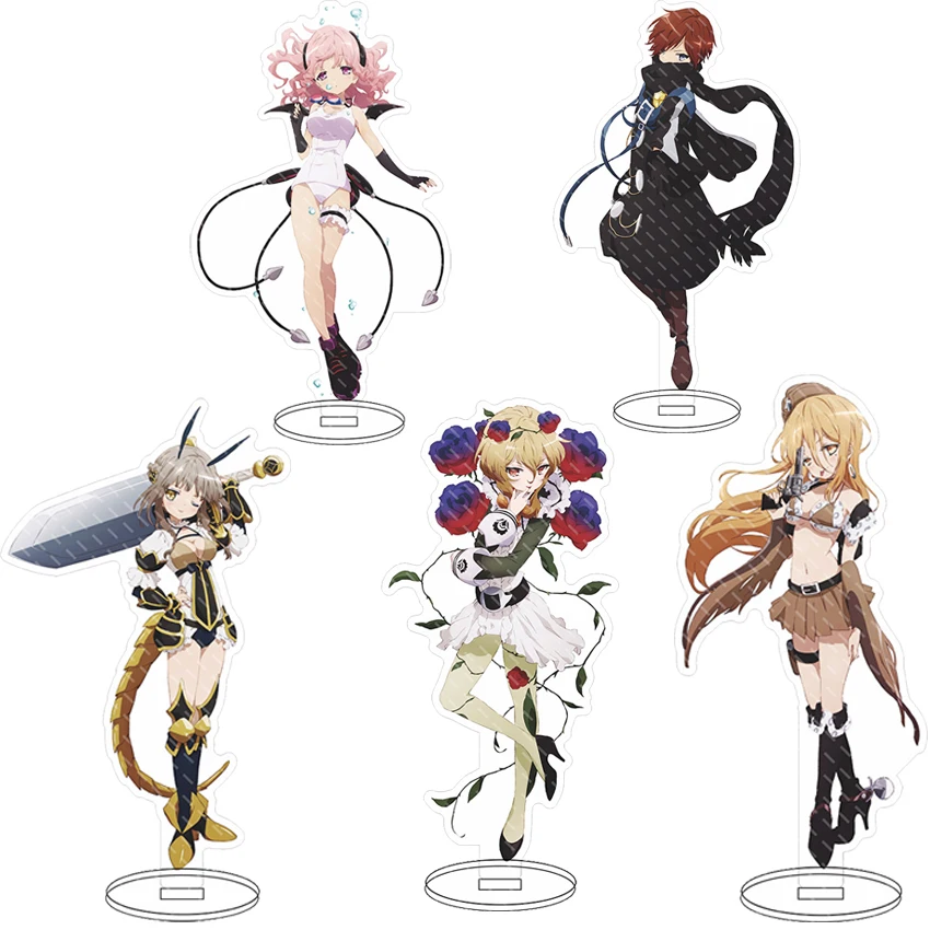 16CM Anime Acryl-Ständer Magical Girl Raising Project Restart Himekawa Koyuki Sazanami Kano Cosplay-Figur Ornamente Geschenke