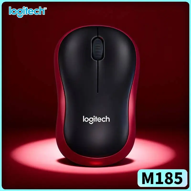 

Logitech M185 Stable-Performance Mouse 2.4GHz Connection 10m Coverage 1000 DPI 12-Month Battery Auto-Sleep Function Accessory