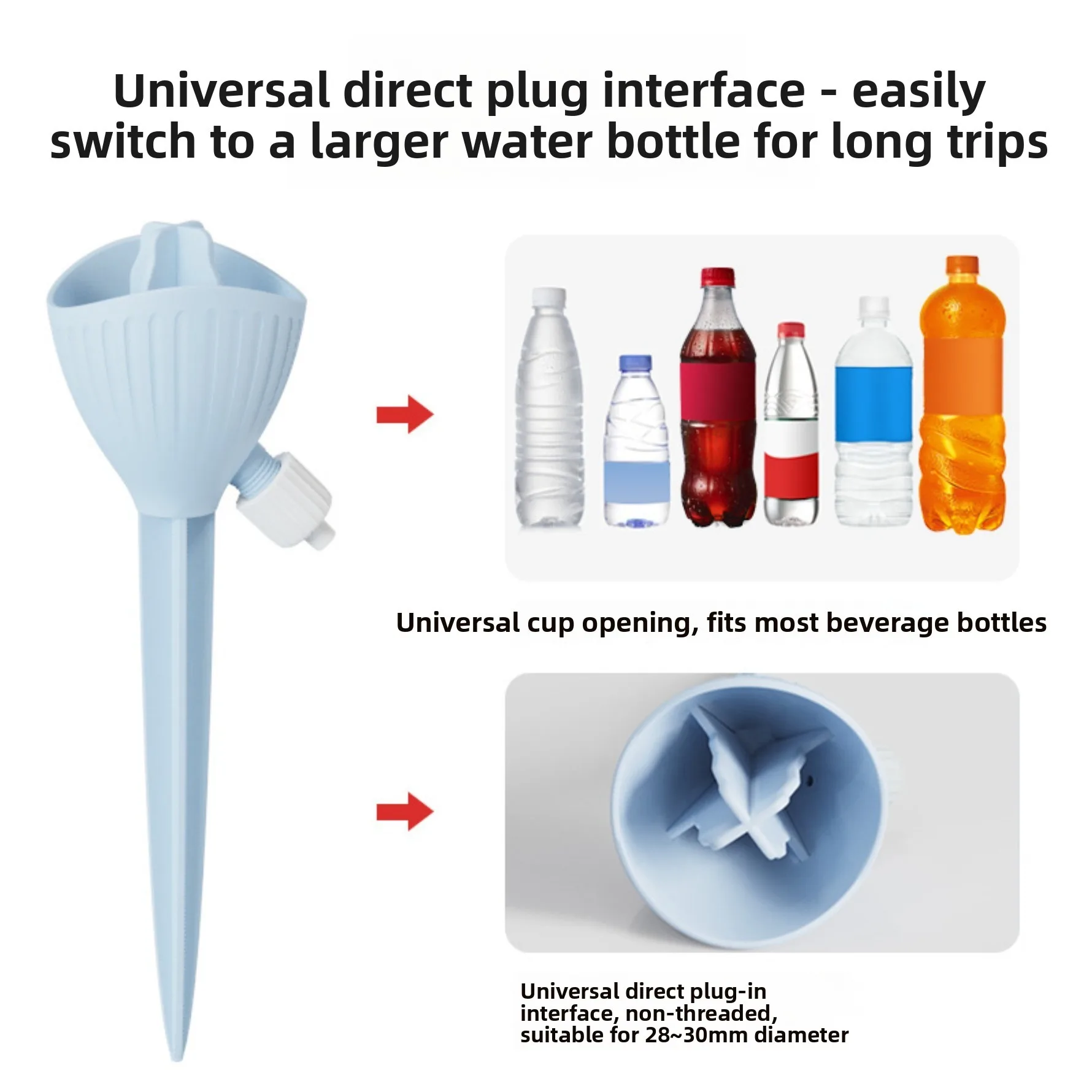 Gravity Drip Waterer for Potted Plants Adjustable Flow Plant Watering Device Indoor Garden Irrigation Tool - Detail 1
