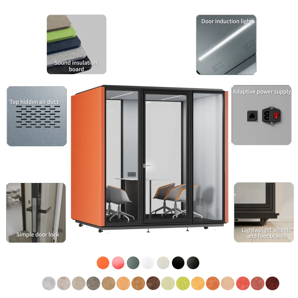 Soundproof BoothMultifunction Office Phone Cheap Sleeping Cabin Guangdong Pod Studio Price Portable House Home Soundproof Booth
