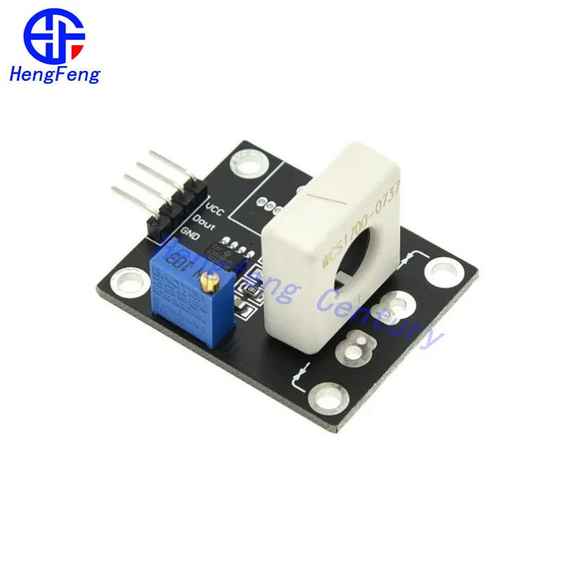 WCS1500 WCS1600 WCS1700 WCS1800 Hall Current Sensor Adjustable DC 200A100A 70A 35A Short Over-Current Detector Protection Module