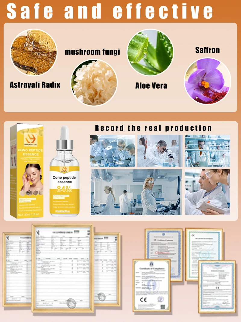 From wrinkles No fine lines and does not look old