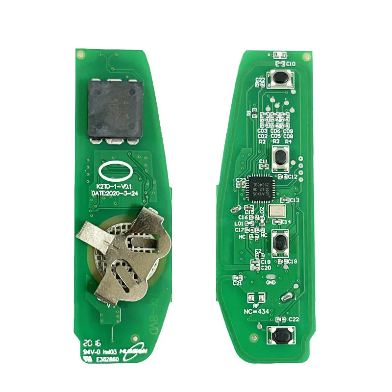 CN085005 4 Buttons Smart Remote Key For BYD QIN PLUS DM-i QIN PLUS EV YUAN PLUS SONG ID46 Chip 433.92MHZ F4H F4AM F4AT