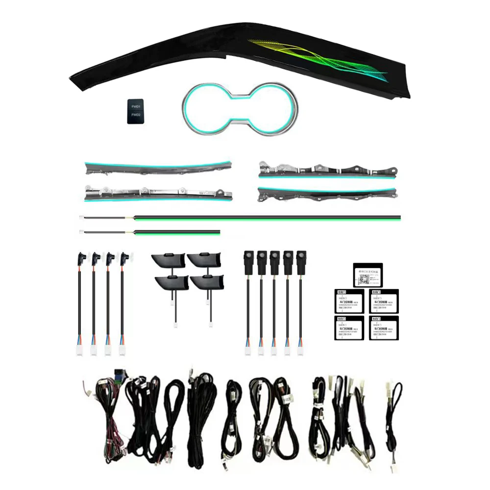 

Upgrade Symphony Led Car Interior Ambient Lighting for Toyota Camry 2018-2023 Atmosphere Strip Decoration Accessories