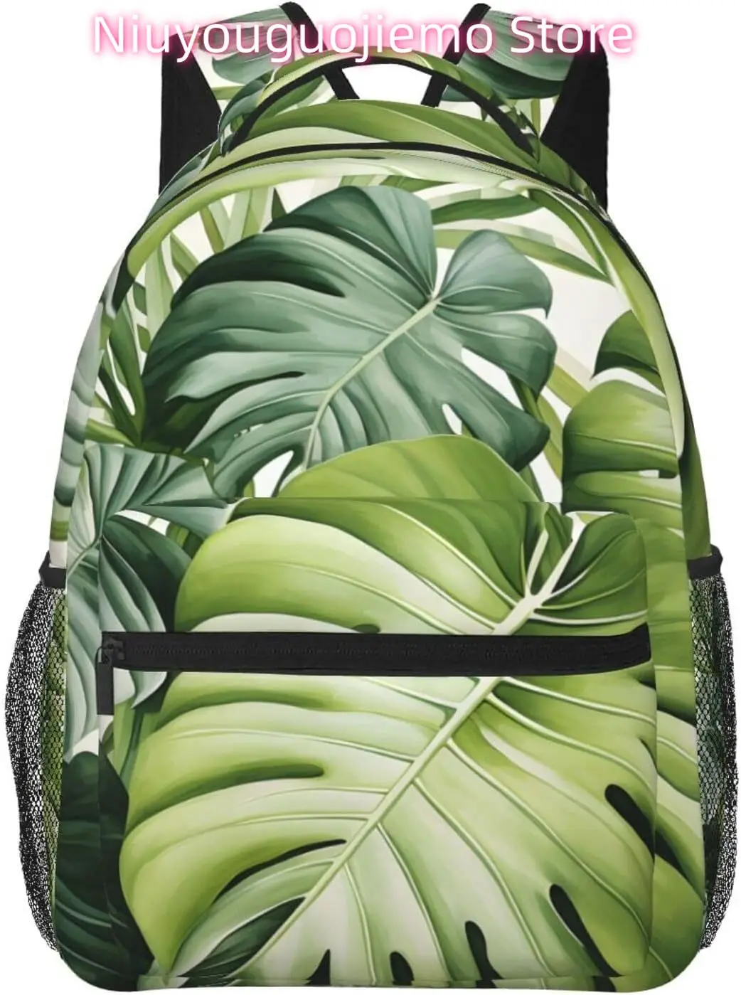 

laptop bag back to school Beautiful Leafy Plant Lightweight Laptop Backpack Lightweight Multipurpose Travel Casual Daypack Unis