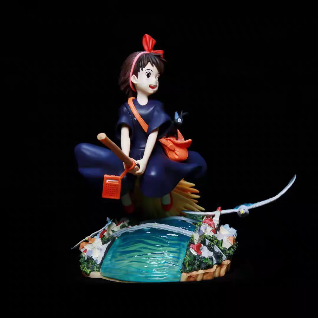 Figurine de fille magique Kiki, jouet tendance, modèle petite sorcière, livraison exclusive à durée limitée, accessoires, décorations de Table