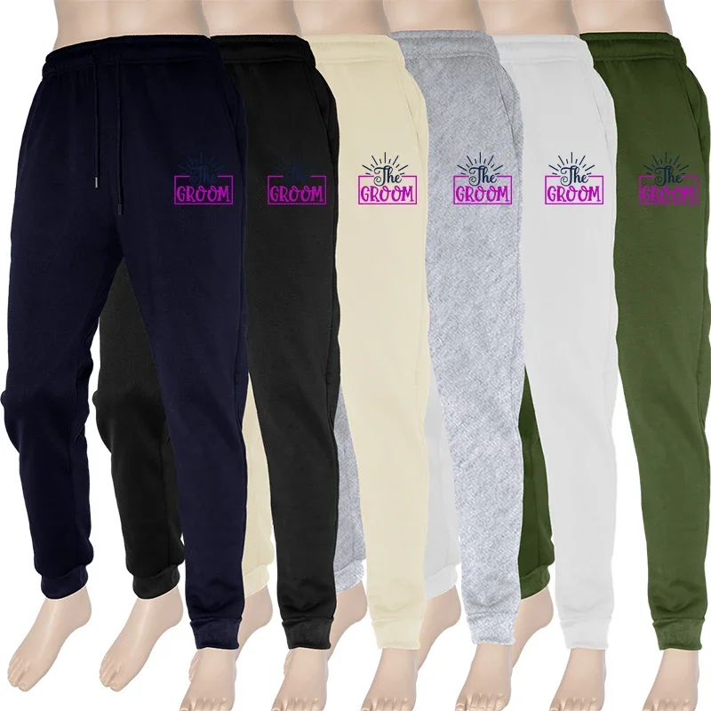 

Мужские брюки с принтом, осень-зима, новые спортивные брюки для бега, фитнеса, бега, мужская одежда, уличная одежда в стиле Харадзюку