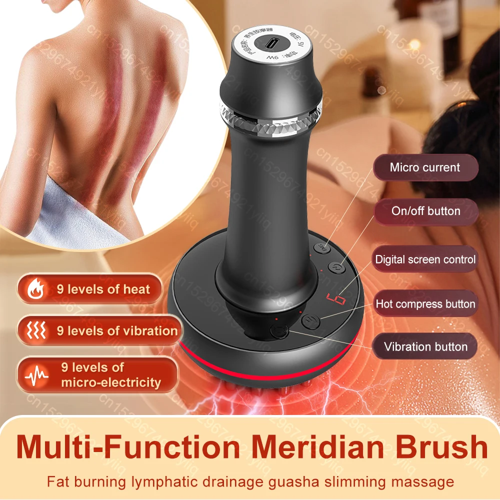 Body Slim Massager Infrared Therapy Gua Sha Scraping Anti Cellulite Fat Burner Beauty Shaping Weight Loss Electro stimulator