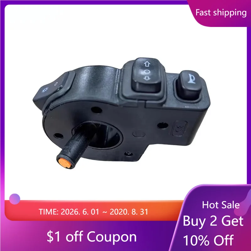 Fatbike V20 Accessories 3-in-1Switch EBike Bicycle Horn Sinal Button Bike Light Switch Fat Bike Accessories E-Bike