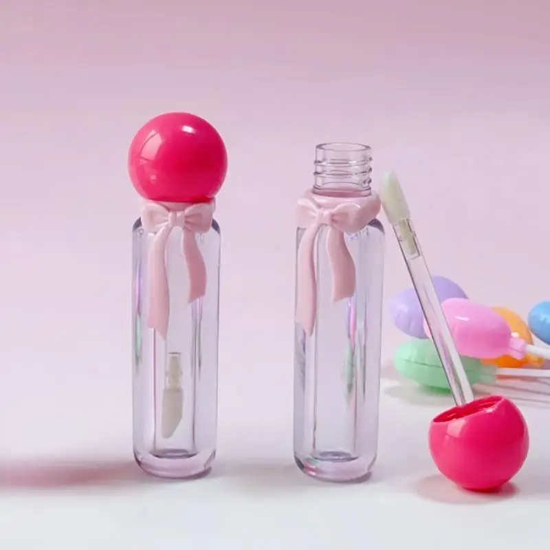 6ml Small Lip Gloss Tubes Transparent Plastic Refillable Containers for Travel DIY Makeup Sample Storage view 6