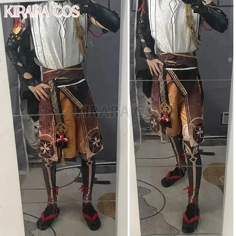 2026 Shikanoin Costume Wig Impact Heizou Cosplay Comic Apparel Full Set With Accessories view 3