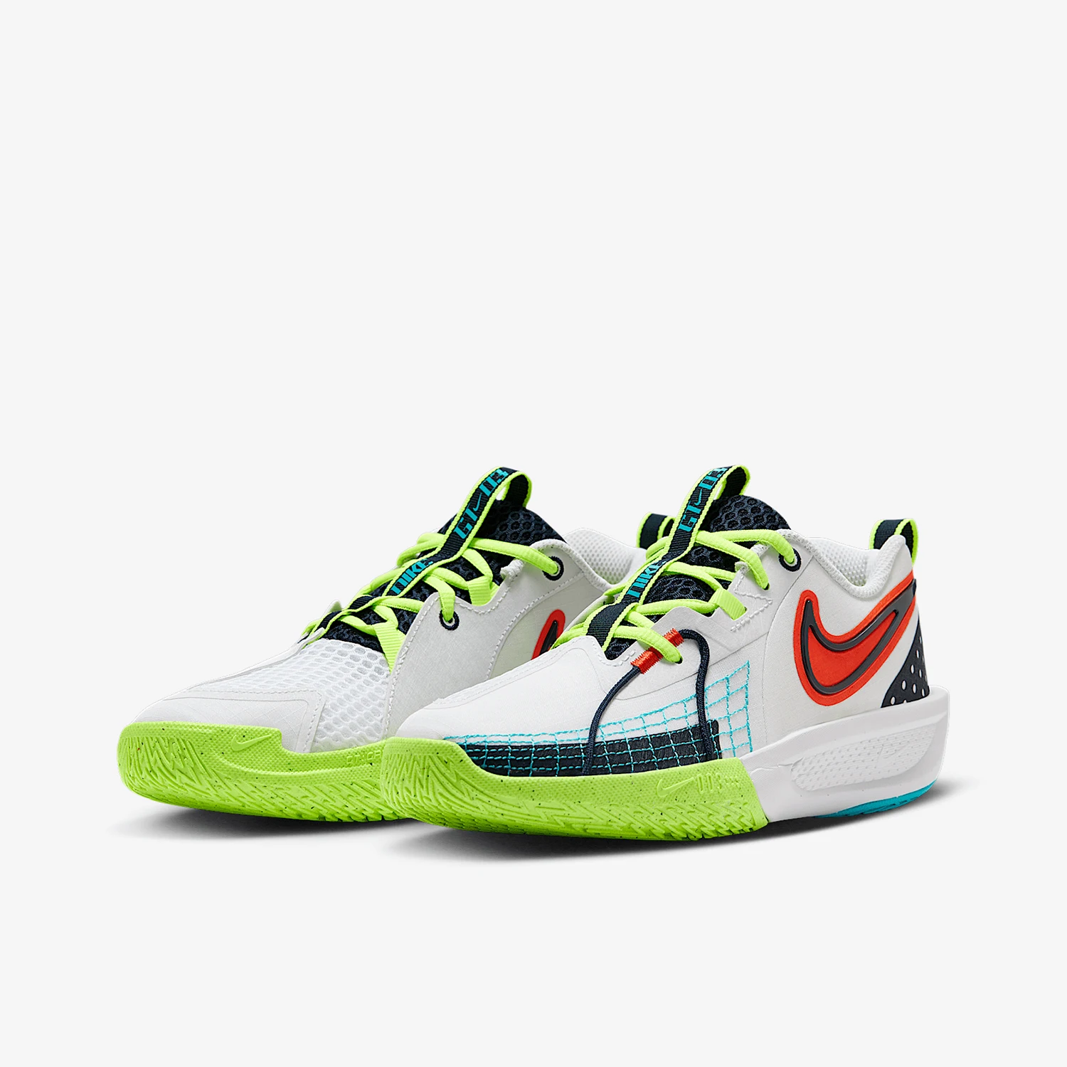 

Nike Authentic G.T. Детские легкие баскетбольные кроссовки Cut 3 SE с подушкой HJ3903-100