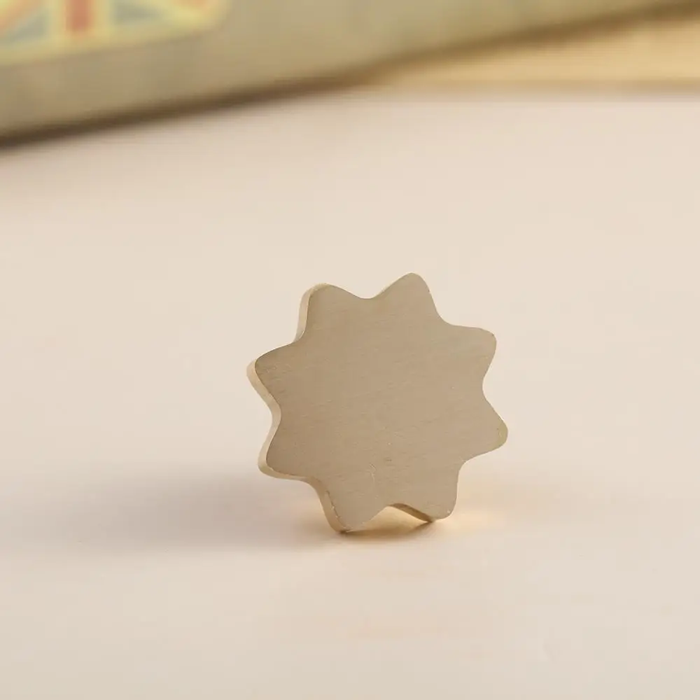 Card Retro Wedding Invitation Scrapbooking Round Seals Stamps Merry Christmas Paint Seal Wax Sealing Stamp Wax Copper Head