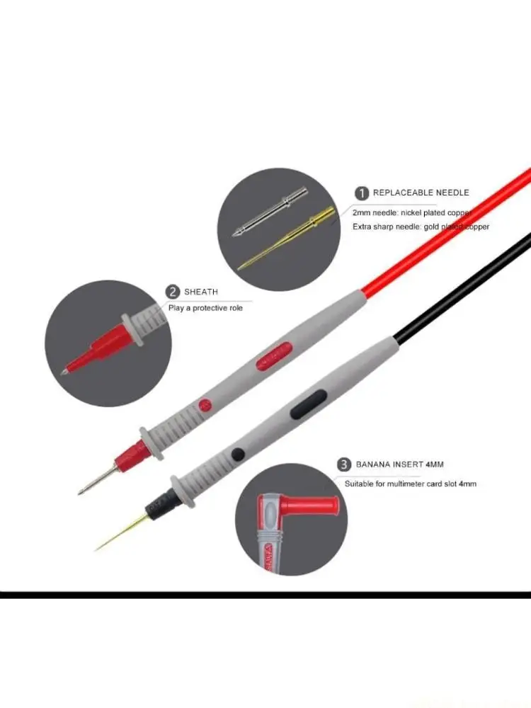 A2BE Versatile Multimeter Test Leads Set Precisions Measurement Tool set for Home Repairs & Electronic Device Maintenance