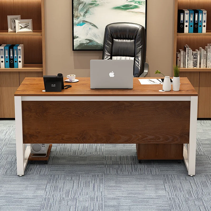 Aesthetic Storage Office Desk Unique Women Corner Gaming Office Desk Wooden Standing Scrivania Da Ufficio Home Furniture