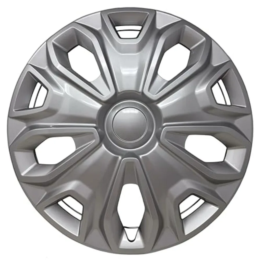 

Замена колпаков для Ford Transit 50, 250 и 350: 205-202, 6-дюймовая реплика оригинального стиля с усиленными зажимами, серебристые элементы