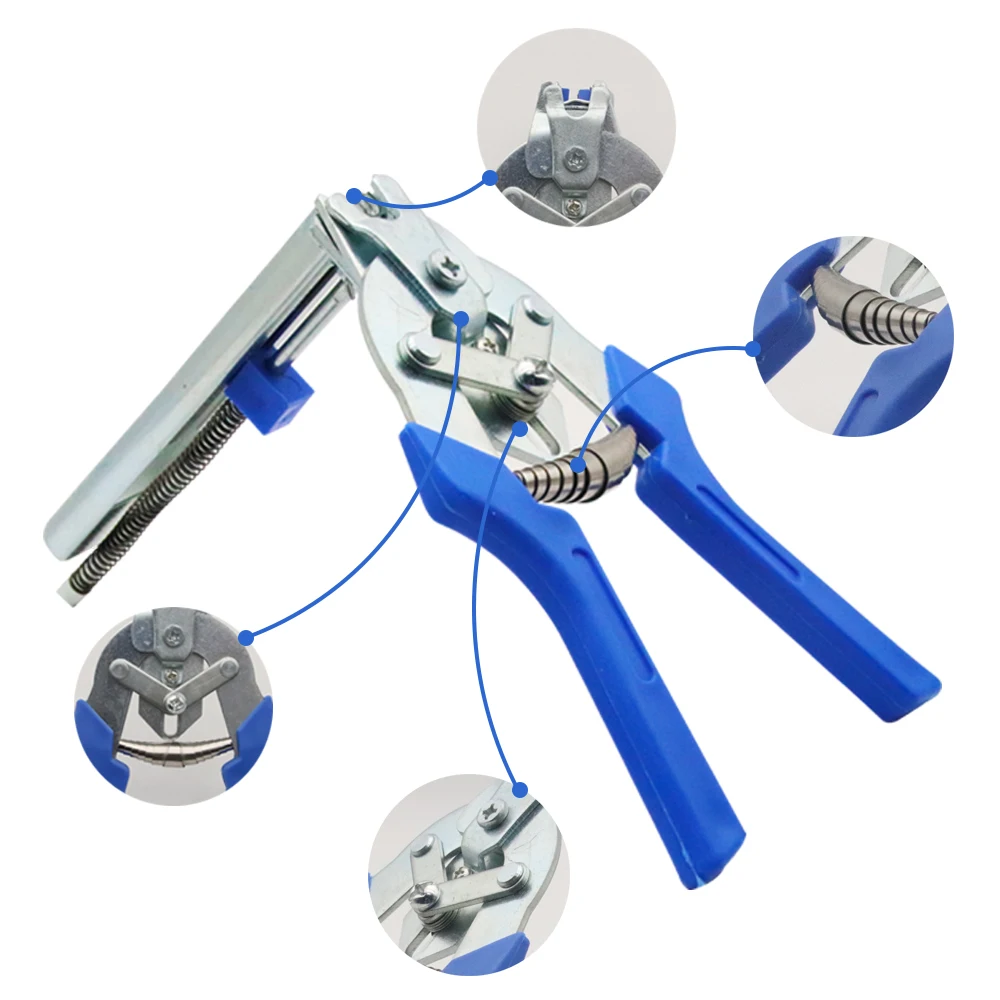 600 Pz/scatola M Anello Chiodo Vincolante Gabbia Piler Pollo Anatra Uccello Gabbia Per Cani Morsetto Quaglia Legato Colomba Gabbia Coniglio Morsetto Strumenti di Installazione