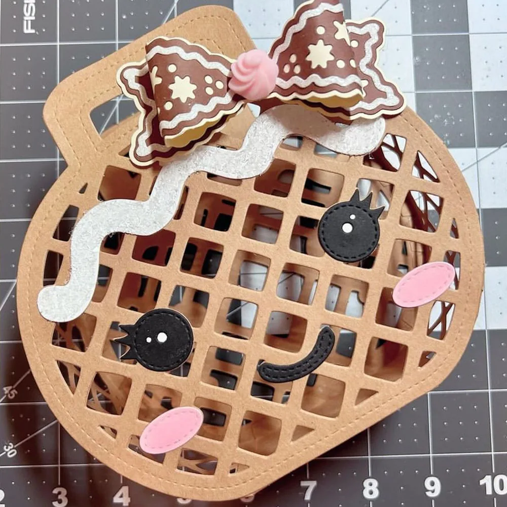 KSCRAFT Gingerbread Jelly Tote Bag Metal Cutting Dies Stencils for DIY Scrapbooking Decorative Embossing DIY Paper Cards