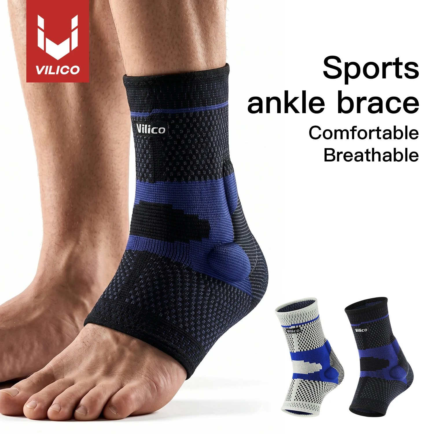 Running Gear Accessories - Enkelbeschermer Enkelondersteuning Compressiekousen Fitness Sport Enkelbrace