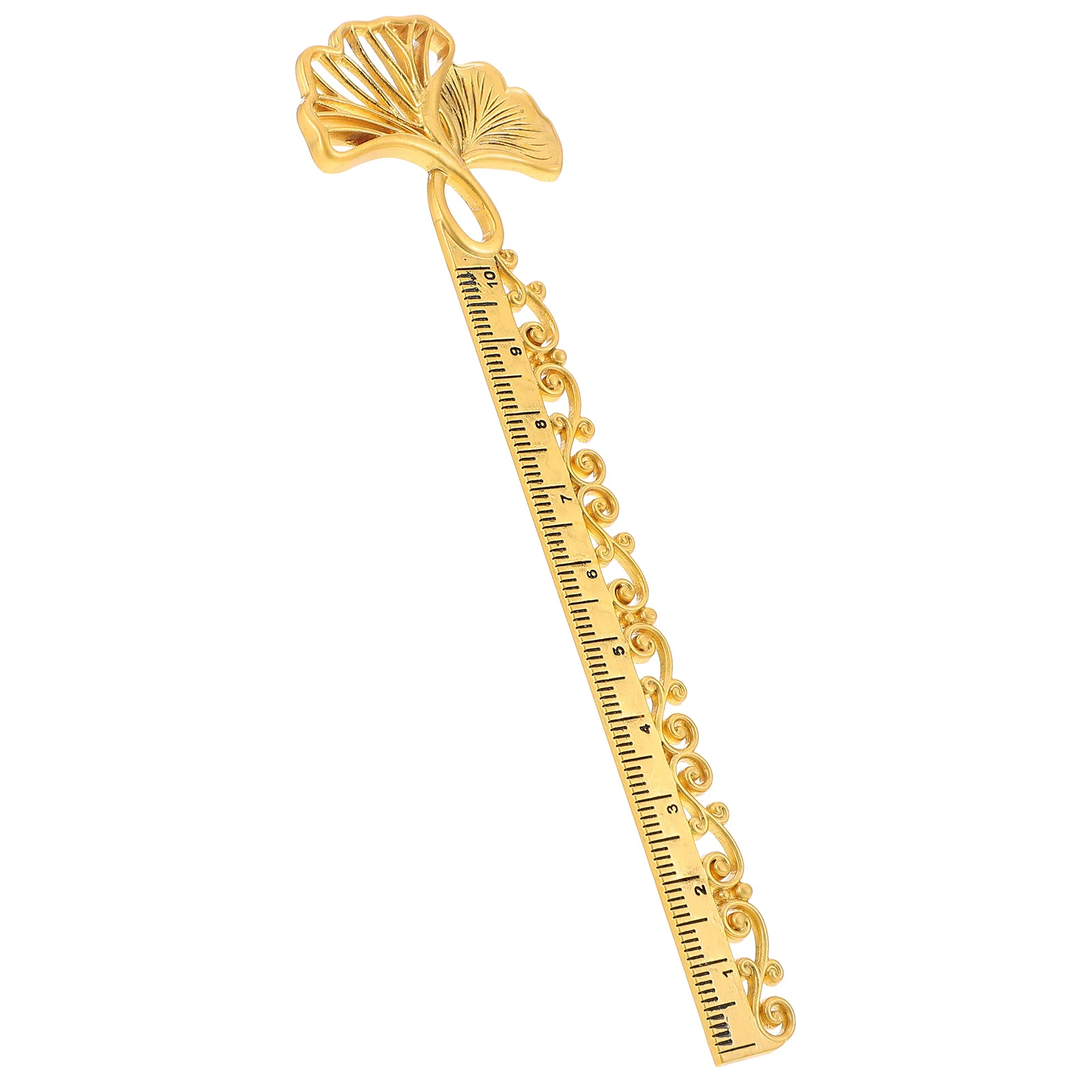 Alloy Bookmark Ruler Good Workmanship Convenient Durable Students Rulers Office Bookmark Reading Lovers Gift Bookmarks