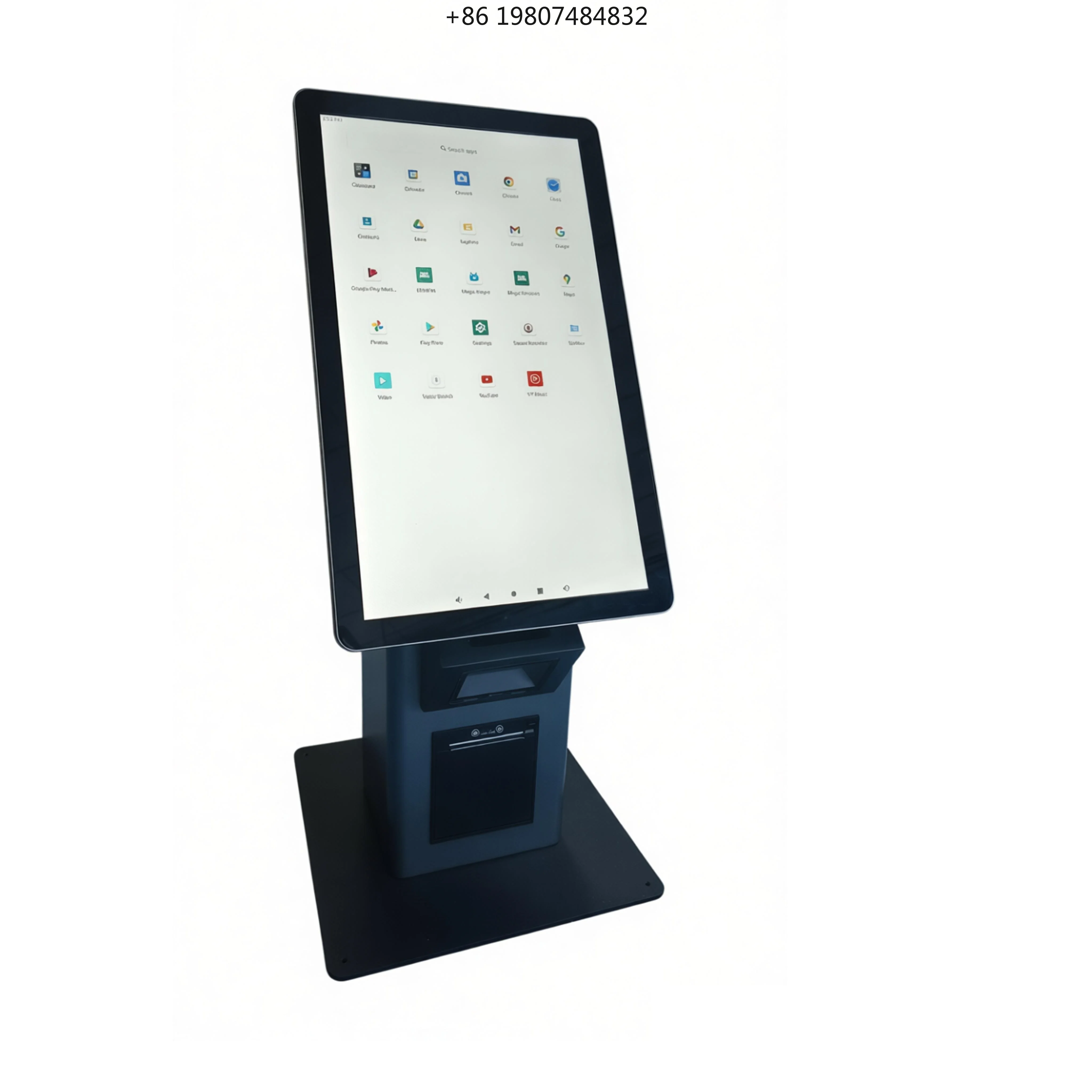 

21.5 Inch Smart Kiosk for Aliexpress, Self Service Touch Screen POS Payment Restaurant Retail Solution
