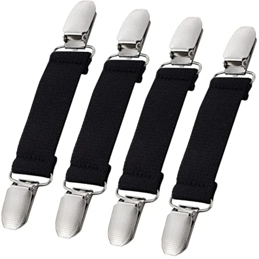 

Mitten Clips Winter Glove Clips Stainless Steel Fit Dress Clips Elastic Glove Caps Clip for Baby Toddler and Adults
