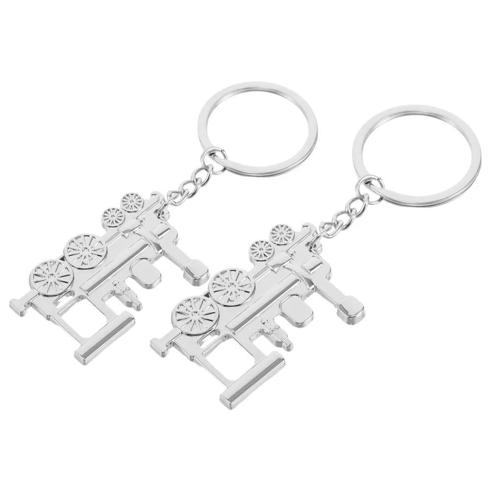 

2 Pcs Car Key Chain Accessories for Men Cool Unique Keychains Backpack Ring Women