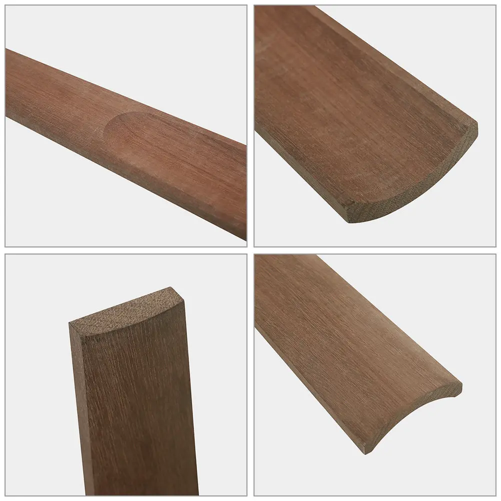 High Density Hardwood Cello Fingerboard Upgrade Kit Natural Wood Grain Surface Smooth Finish for Classical Music Performance