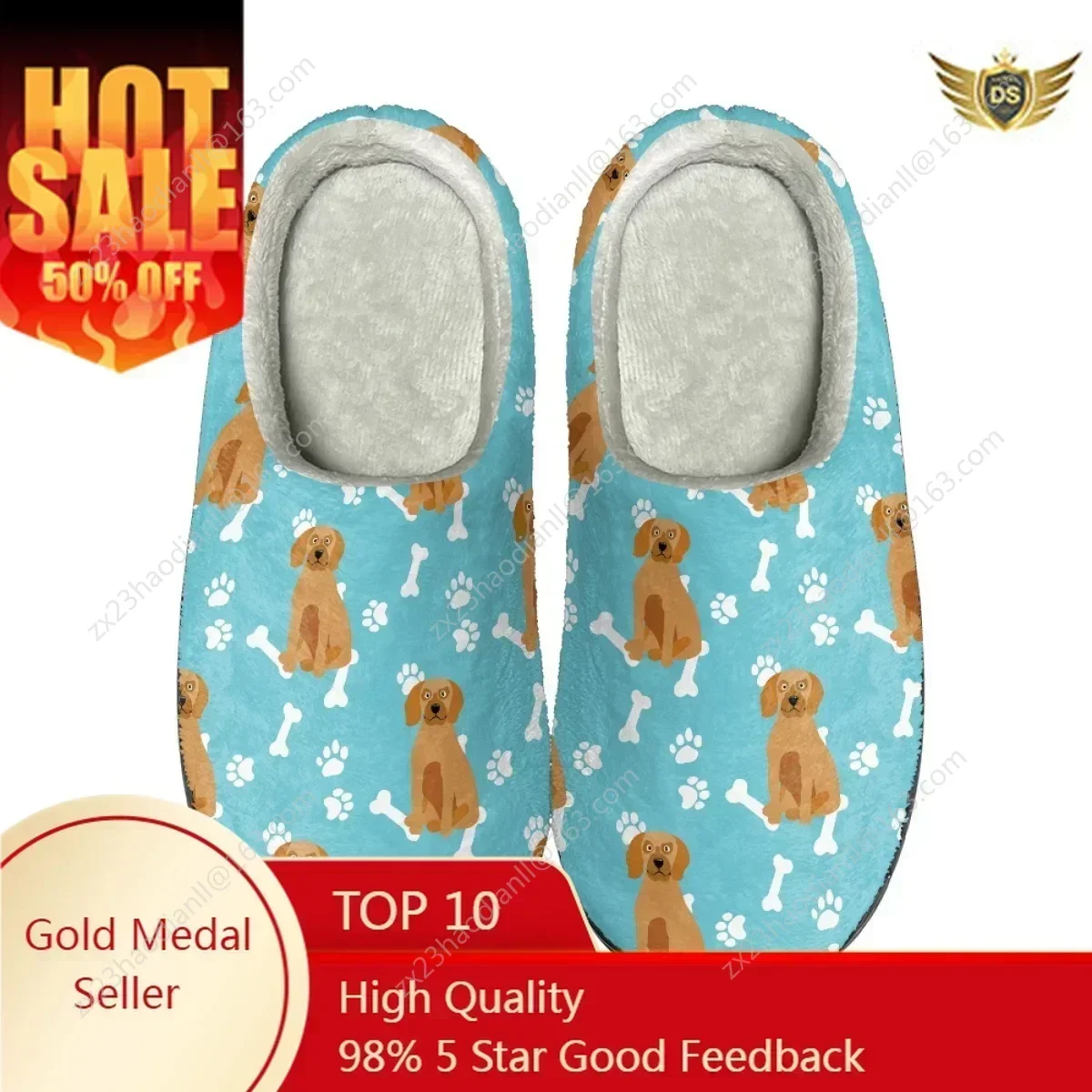 

Fashion Dog Printed Women Flat Home Slippers Indoor Cozy Couple Cotton Slipper Drop Ship Autumn Winter Warm Floor Slides Zapatos