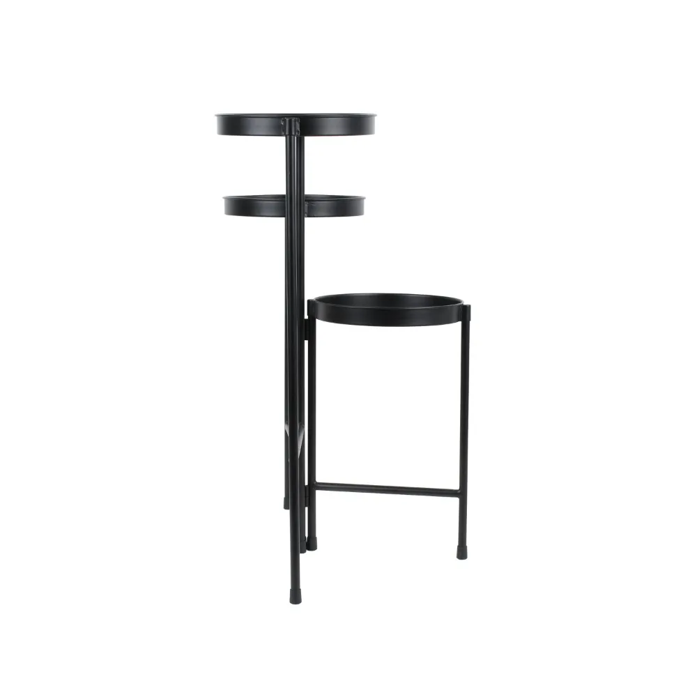 

Black Metal 3 Tier Plant Stand