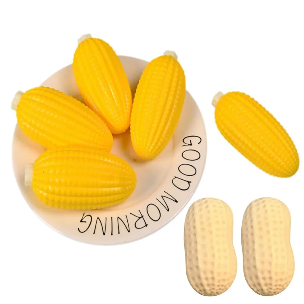 Mais-Stressball Knuspriger Quetschball Weiches Spielzeug mit Butterweichem Gefühl Fidget-Spielzeug ASMR Sensorisches Anti-Stress-Spielzeug für Kinder und Erwachsene