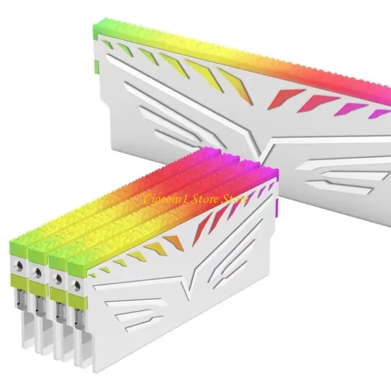 A3PC High Efficiency ARGB RAMs Heatsink with Heat Dissipation and Dynamic Lighting Effects for Memory Module