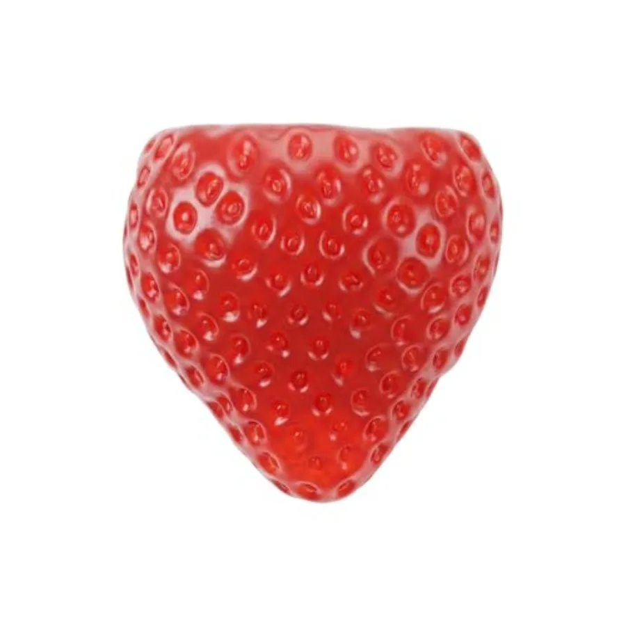 

Big Strawberry Squishy, Kawaii Sticky Fidget Cute Sensory Toy Handmade Squeeze Toy Desk Accessory Gift for Adults Anxiety Relax