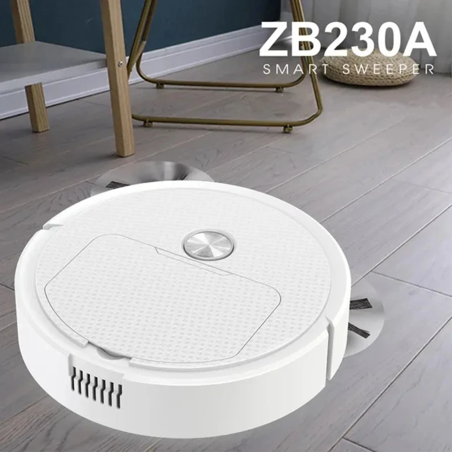 Efficient 2023 Smart Mini Sweeper: Highly Advanced 3-In-1 Robotic Vacuum Cleaner with Smart Wireless Technology for Highly Effic