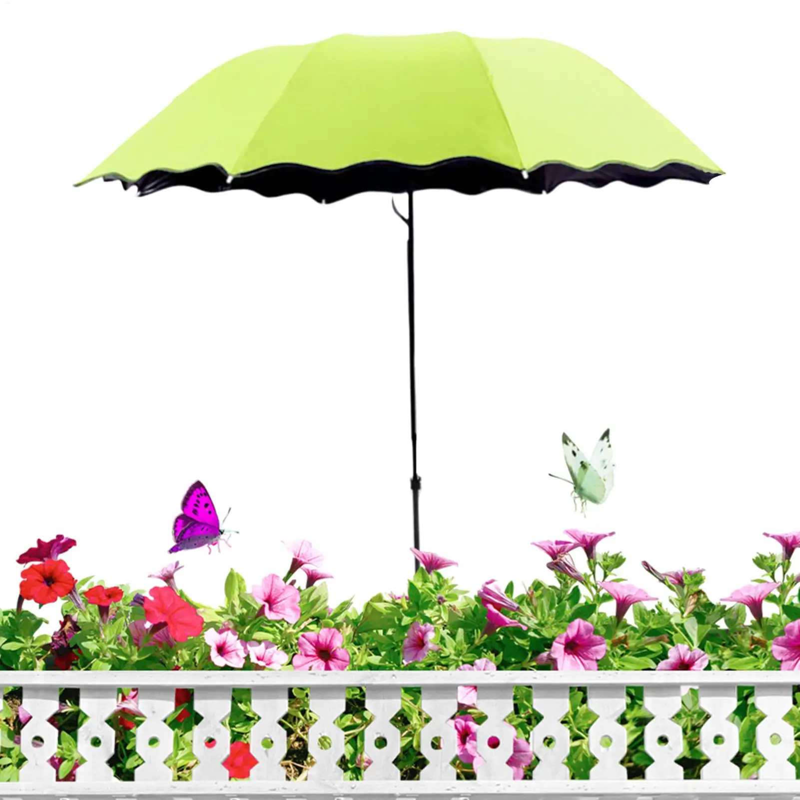 Umbrella for Plants Outdoor Flower Sun Shade Parasol Patio Plants Umbrella for Gardeners Outside Yard Patio Porch Backyard Deck