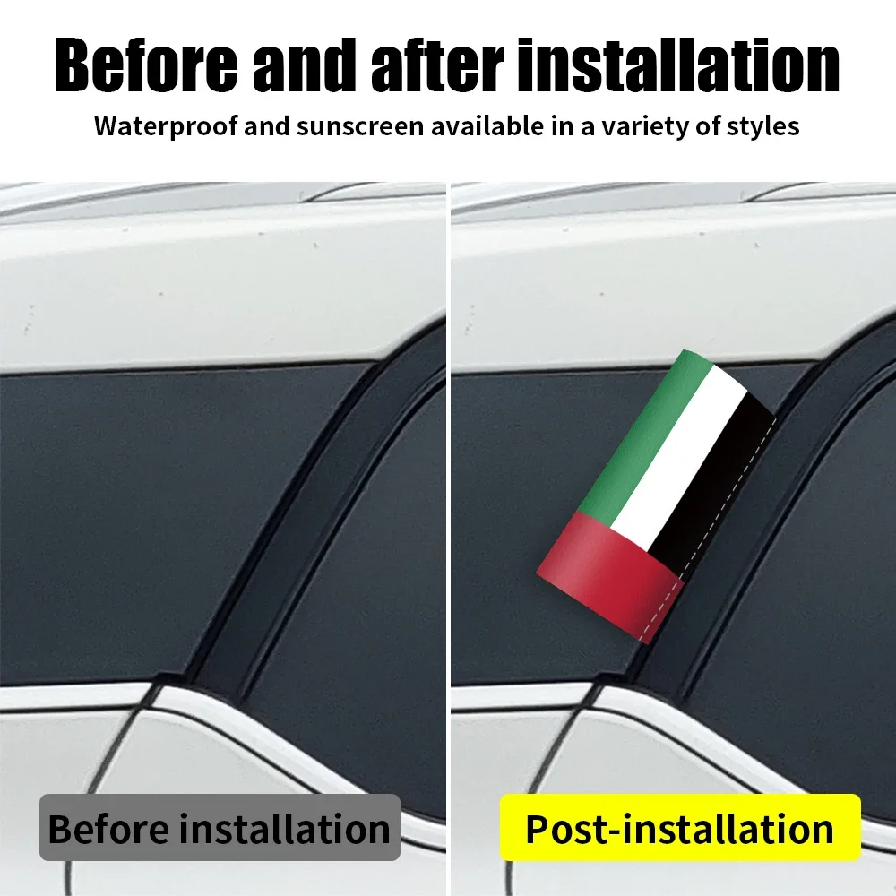Наклейка на автомобиль с флаго – обзор и цена Car Accessories Uae