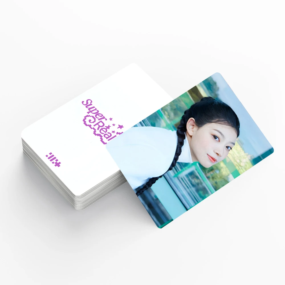 55ชิ้นรูป hybe ใหม่สาวกลุ่ม Illit อัลบั้มใหม่ super real ME yunah minju Moka wonhee Iroha