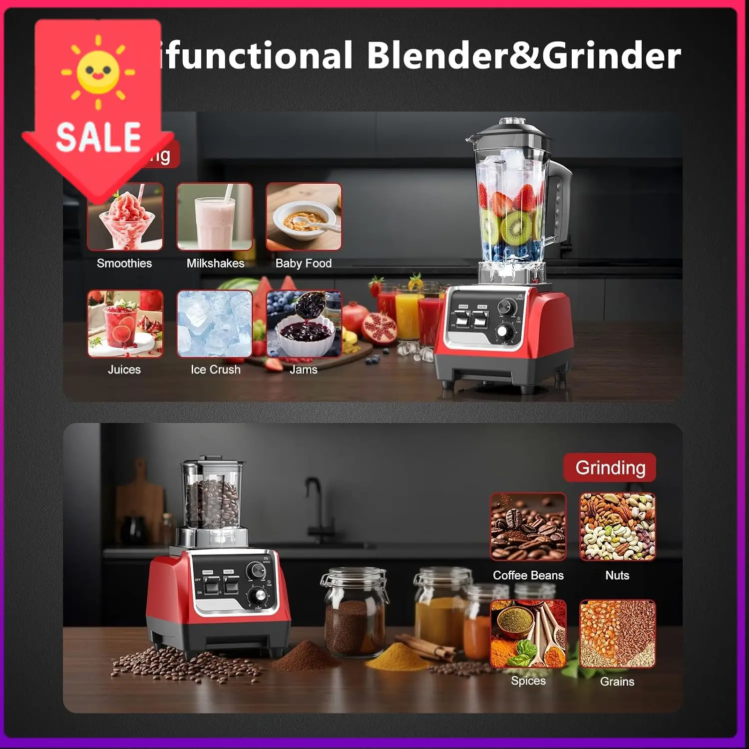 Sale Price 1800W Bl…